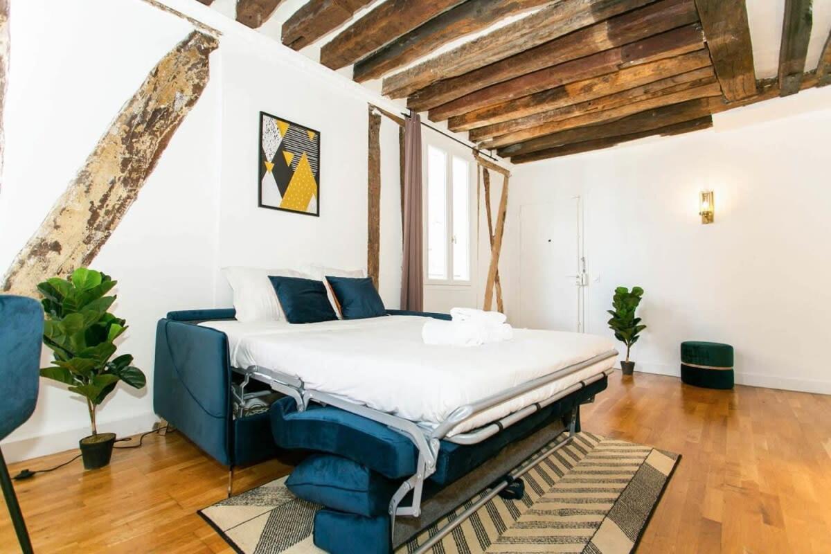 The Rivoli 1Br Apartment Paris Bagian luar foto